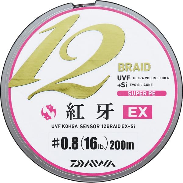 ダイワ(DAIWA) UVF紅牙センサー12ブレイドEX＋Si  1.2号 200ｍ