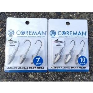 コアマン　アルカリダートヘッド　サイズ各種　