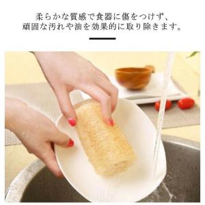 ヘチマスポンジ 多機能 3個入り ヘチマたわし...の詳細画像3
