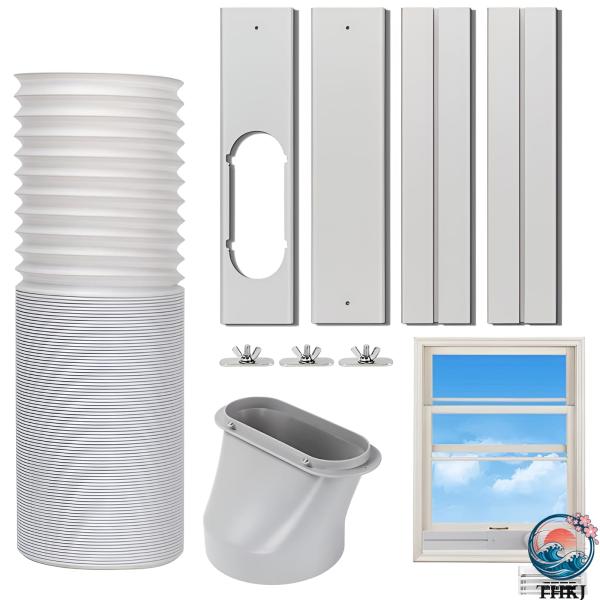 窓用ダクトパネル 窓用エアコン テラス窓用パネル ダクトパネル スポットクーラー用パネル 調節可能 ...