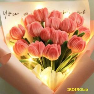 カラーモール 手作りキット 花束 130本 手...の詳細画像2