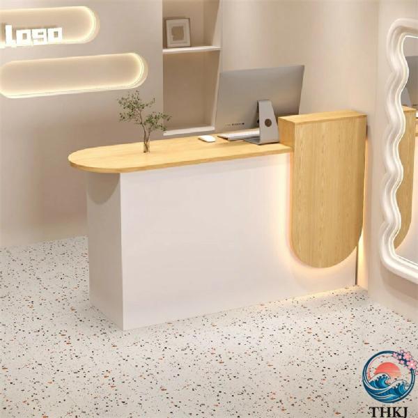 美容室 レジカウンター 受付カウンター レレジカウンターカウンターテーブル多機能 80/100/12...