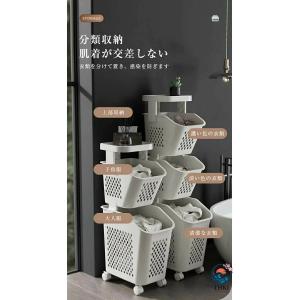 洗濯かご 洗濯カゴ ランドリー ラック ランド...の詳細画像5