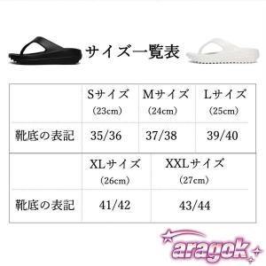 ビーチ サンダル 厚底 疲れない 痛くない 鼻...の詳細画像4