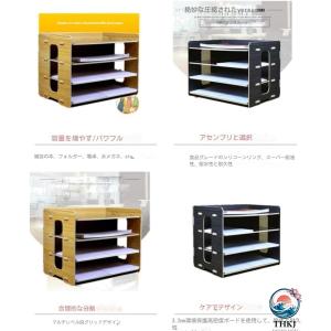 木製 厚手 多層仕上げ情報事務用品デスクトップ...の詳細画像4