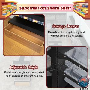 スーパーの棚 商業小売棚 プラスチックバスケッ...の詳細画像3