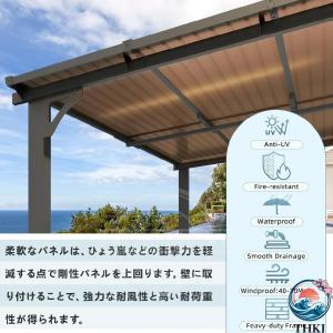 パーゴラ ガゼボ 壁取り付け式ガゼボパーゴラ ...の詳細画像4