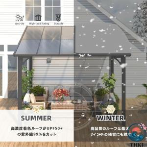パーゴラ ガゼボ 壁取り付け式ガゼボパーゴラ ...の詳細画像5
