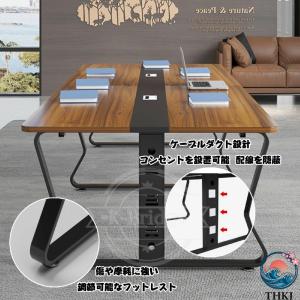 会議用テーブル ミーティングテーブル 大人数会...の詳細画像4
