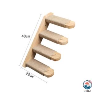 キャットステップ 壁付け 階段 4段 猫用 キ...の詳細画像1
