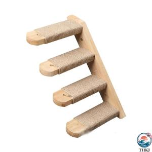 キャットステップ 壁付け 階段 4段 猫用 キ...の詳細画像2