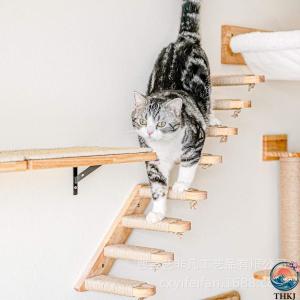 キャットステップ 壁付け 階段 4段 猫用 キ...の詳細画像4
