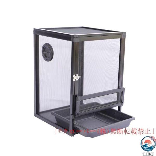 ケージ爬虫類飼育ケージカメレオンボックスクローバー32x32x46cm45x45x80cm50x50...