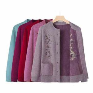 お年寄り 婦人服 あったか 寒さ対策 裏ボア ...の詳細画像1