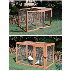 ウサギ ケージ 木製鶏小屋ケージウサギのハッチ...の詳細画像2