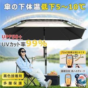 釣り パラソル 風に強い 新し設計 八角釣り傘...の詳細画像2