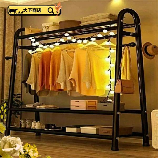 ハンガーラック パイプハンガー 幅80cm ワイドAタイプ 収納 棚 ラック 服かけスタンド おしゃ...