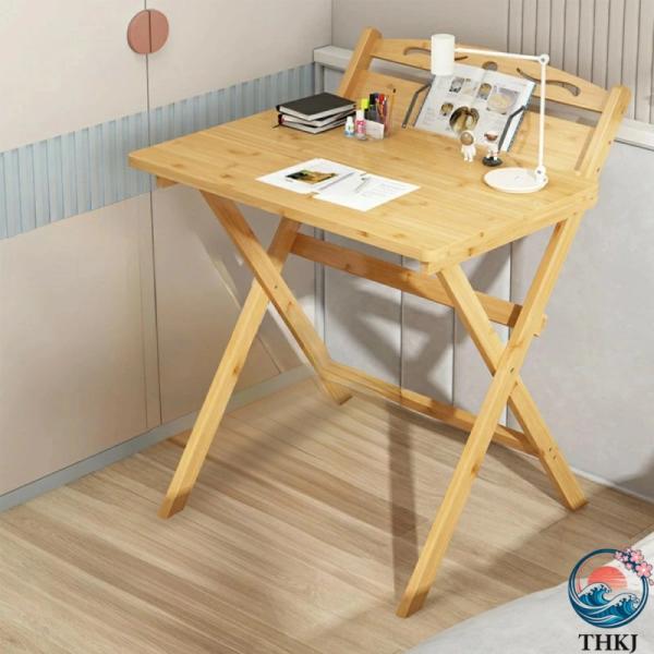 折りたたみデスク 幅70 80 100×奥行50×高さ75cm 完成品 竹製折りたたみ机 勉強机 机...