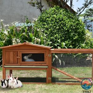 鶏小屋 ポータブル鶏小屋 屋外 ウサギ ケージ...の詳細画像2