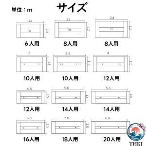ミーティングテーブル 大きい オフィスデスク ...の詳細画像5