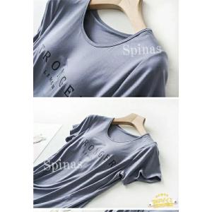 ブラを着なくていいカップ付き 4色展開 カップ...の詳細画像5