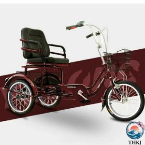 大人 三輪車 自転車 アシスト ビーチクルーザー お年寄り向け レディース メンズ 1速 16 18インチ 3輪 シート 前後調整可能 男性と女性用 の人力車クルー