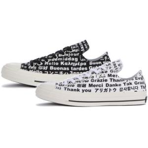 CONVERSE ALL STAR 100 MULTILINGUAL OX コンバース マルチリンガル ローカット レディーススニーカー 靴 メンズスニーカー シューズ  送料無料｜fa-core