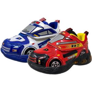 TOMICA トミカ 10668 10669 消防車 レスキュー パトカー パトロール 光る靴 子供靴 スニーカー キッズ シューズ 靴 男の子