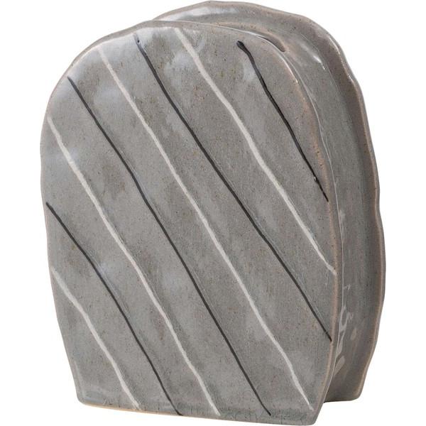 東谷 CLY-70GY フラワーベース 花瓶 花びん かびん フラワースタンド 陶器 北欧 おしゃれ...