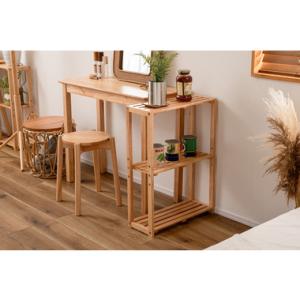 東谷 HOW-003NA デスク 机 天然木 ...の詳細画像4