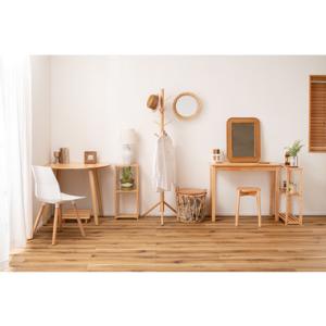 東谷 HOW-003NA デスク 机 天然木 ...の詳細画像5