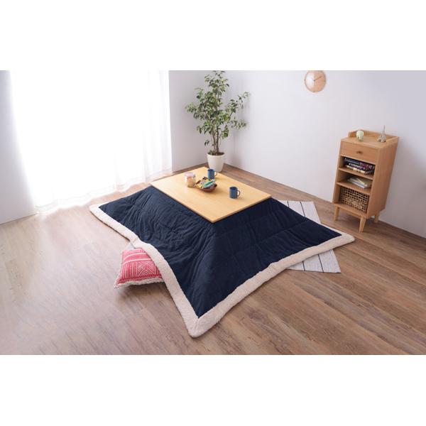東谷　薄掛けコタツ布団 長方形　KK-142NV　W190×D230　完成品
