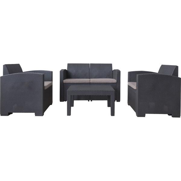 東谷　ガーデンリビング4点セット　ODS-102　1PソファW68×D63×H76×SH44 2Pソ...