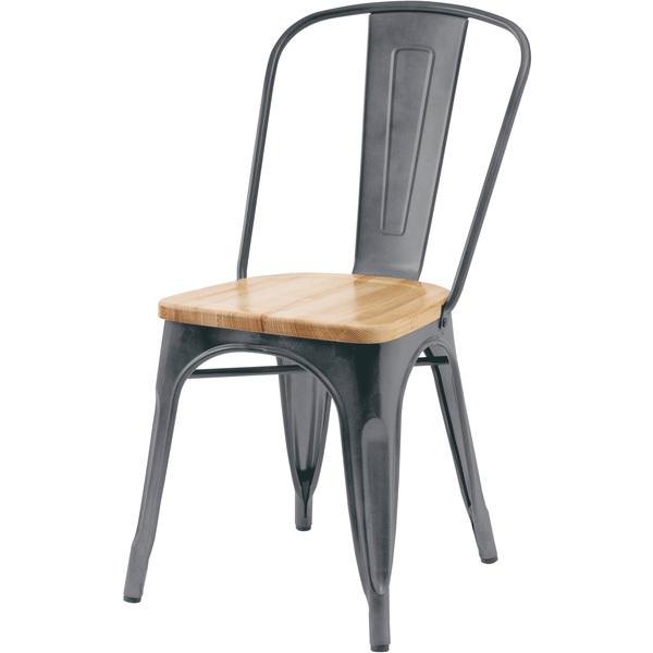 東谷　ダイニングチェア　チェア　PC-262SV　シルバー　完成品　付属工具：なし　静的耐荷重：80...