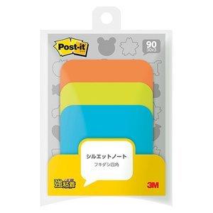 スリーエム　ポスト・イット　シルエット強粘着吹出四角　SSS-FKS　42189