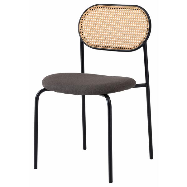 東谷　チェア　TOE-125DGY　ダークグレー　W46×D48×H79×SH44.5　4kg　ダイ...