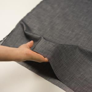 コットン×無地(ダークネイビー)×ヘリンボーンの詳細画像4