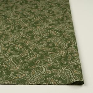 コットン×ペイズリー(モスグリーン)×キャンブ...の詳細画像2