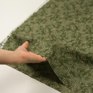 コットン×ペイズリー(モスグリーン)×キャンブ...の詳細画像4