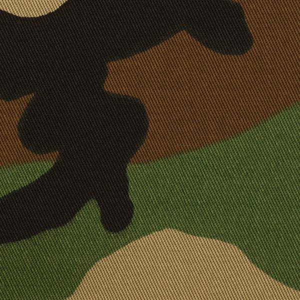 【アウトレット】コットン×迷彩(カーキ)×チノクロス