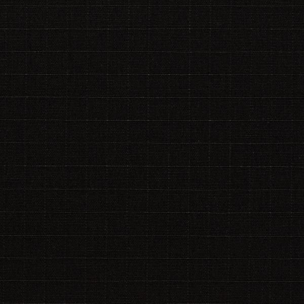 コットン＆ポリウレタン×無地(ブラック)×リップストップ・ストレッチ_全3色