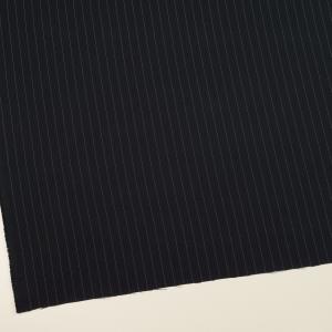 【アウトレット】ポリエステル混×ストライプ(ダ...の詳細画像1