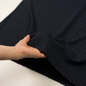 【アウトレット】ポリエステル混×ストライプ(ダ...の詳細画像4