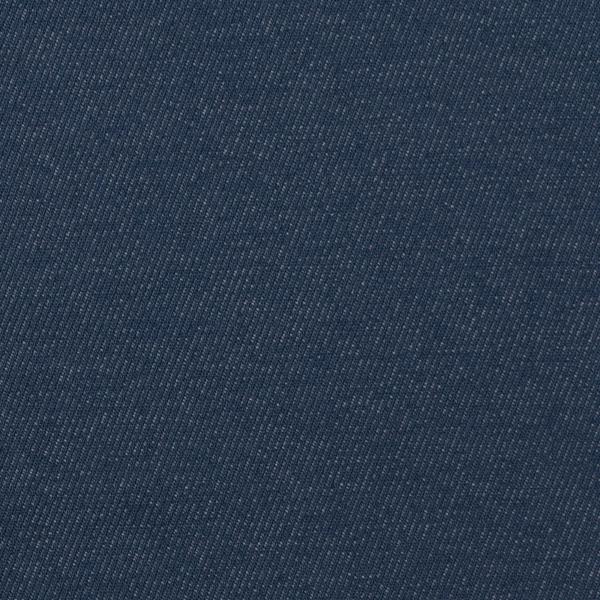 【アウトレット】ナイロン＆コットン混×無地(プルシアンブルー)×二重織ストレッチ