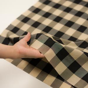 【アウトレット】コットン&アセテート×チェック...の詳細画像4