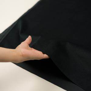 【アウトレット】コットン×無地(チャコールブラ...の詳細画像4