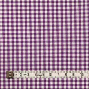 コットン×チェック(グレープ)×シーチング_全3色の詳細画像3