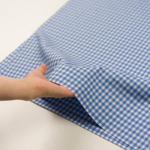 コットン&ポリエステル×チェック(ヒヤシンスブ...の詳細画像4
