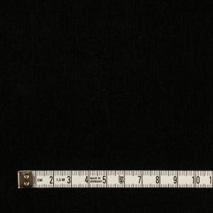 【アウトレット】コットン×無地(ブラック)×細...の詳細画像3