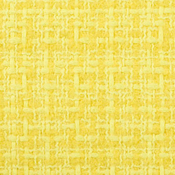 【アウトレット】ウール＆コットン混×ミックス(ネオンイエロー)×ファンシーツイード